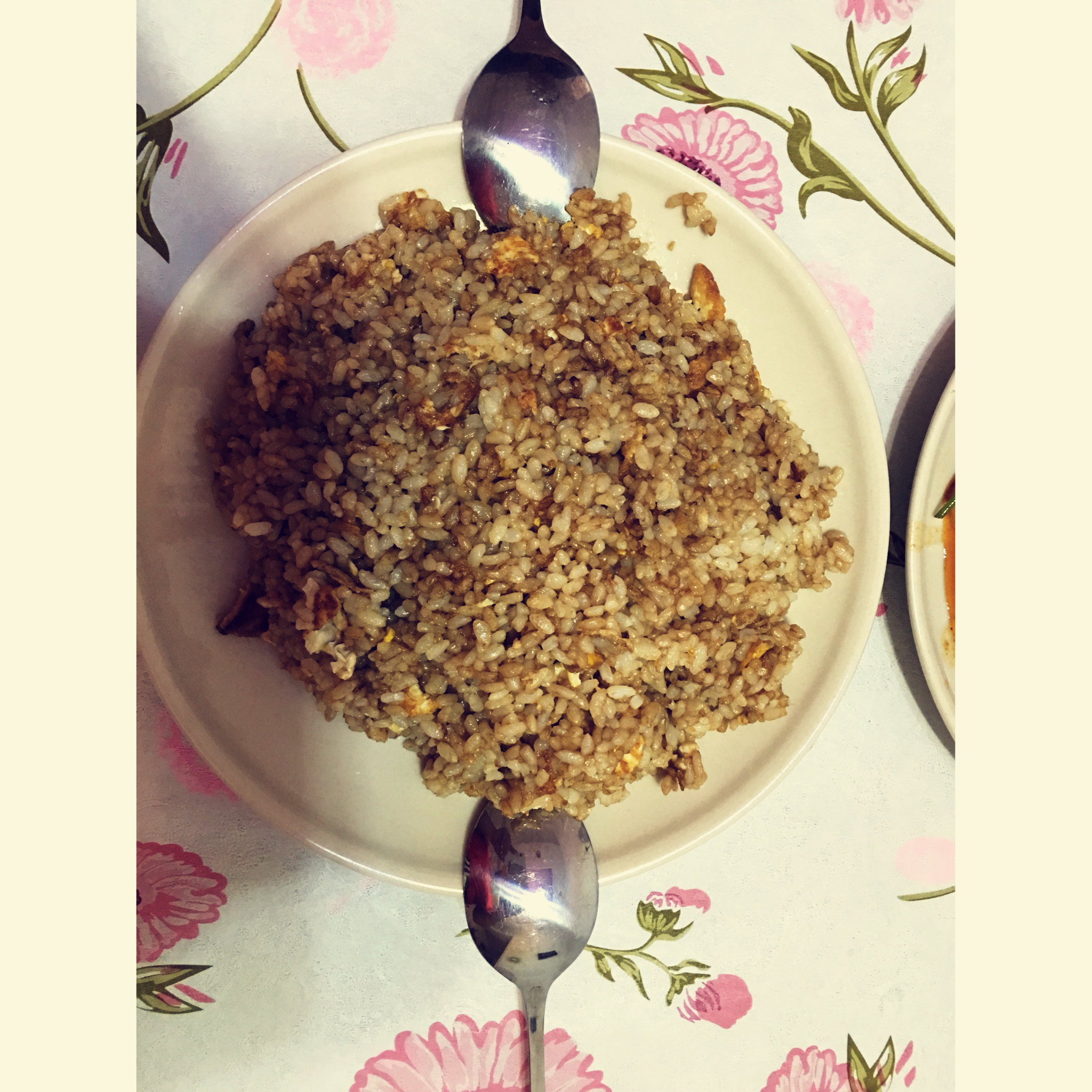 傻瓜版酱油炒饭