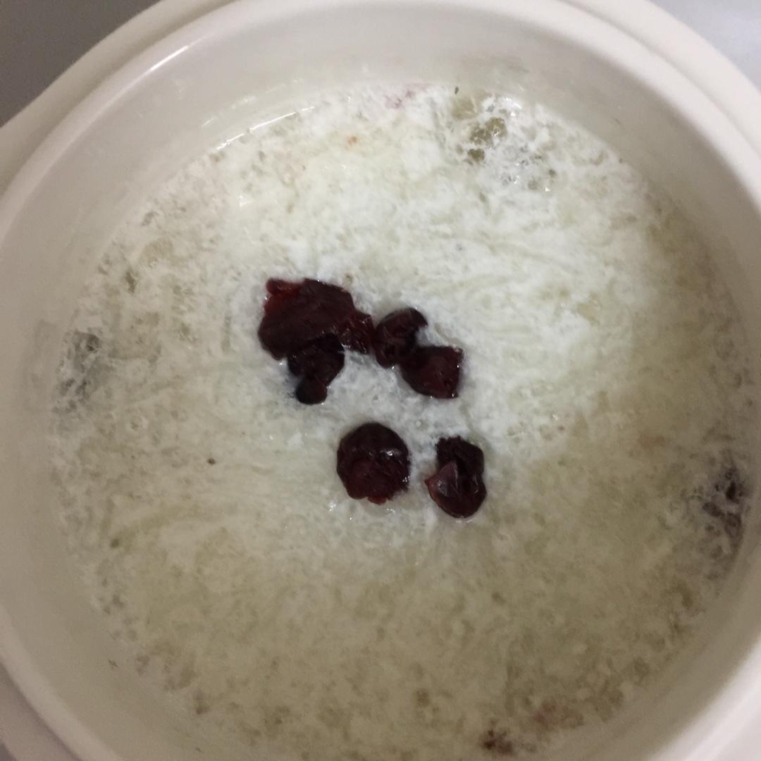 踏雪寻梅-蔓越莓牛奶炖雪燕