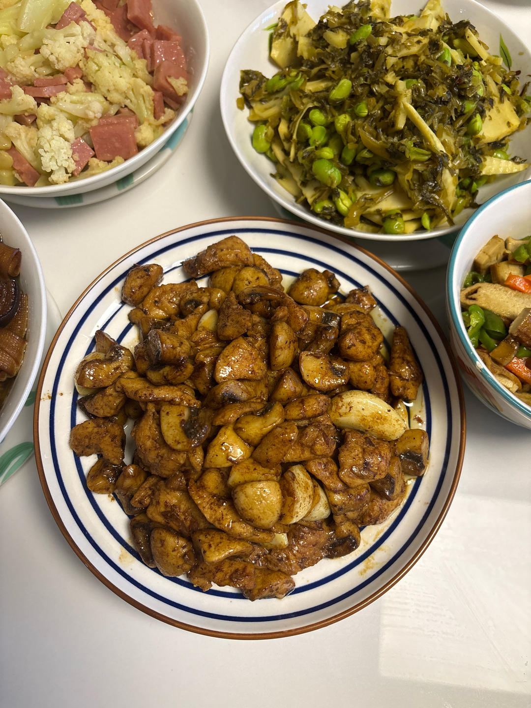 口蘑鸡胸肉