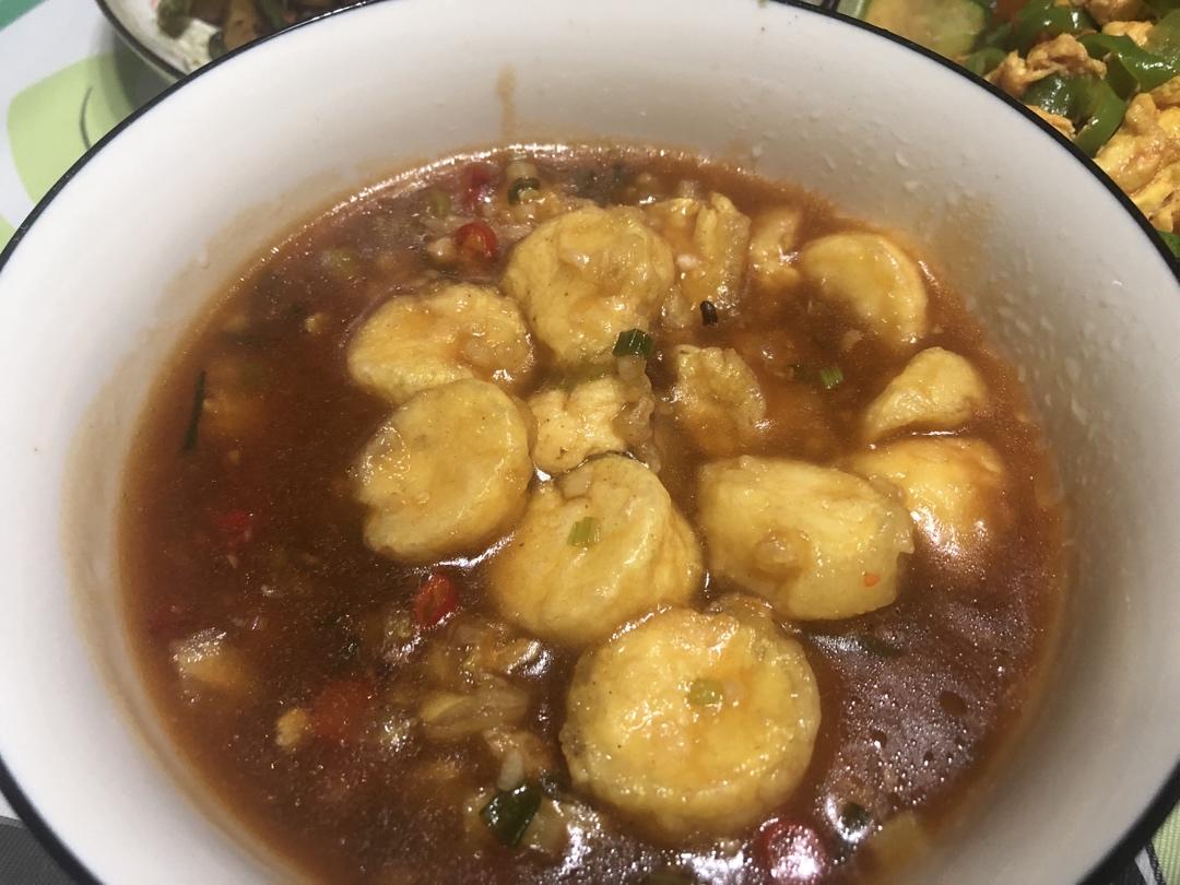 好吃到舔盘的茄汁日本豆腐