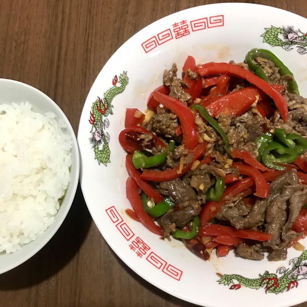 小炒牛肉