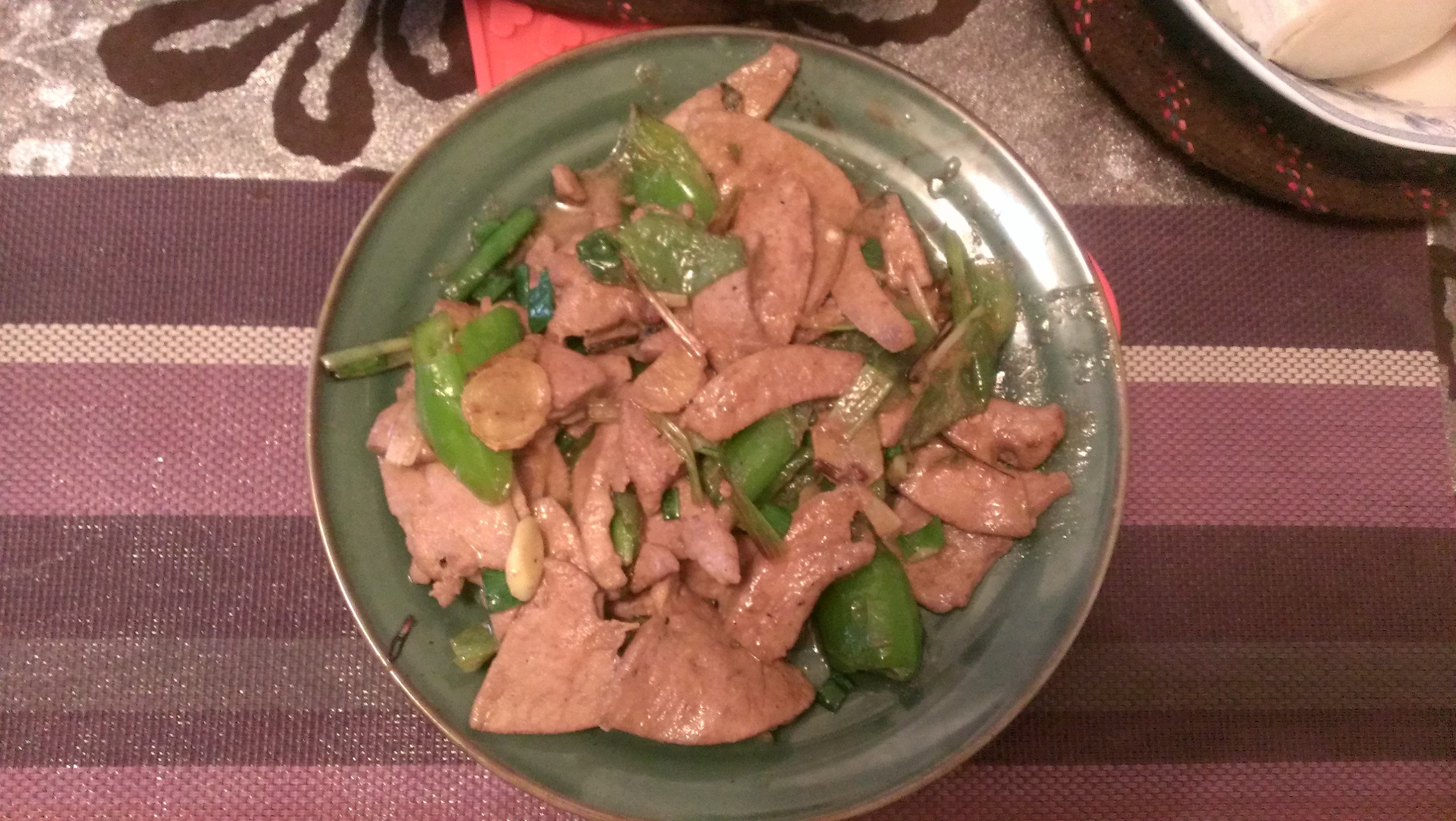 青椒炒猪肝