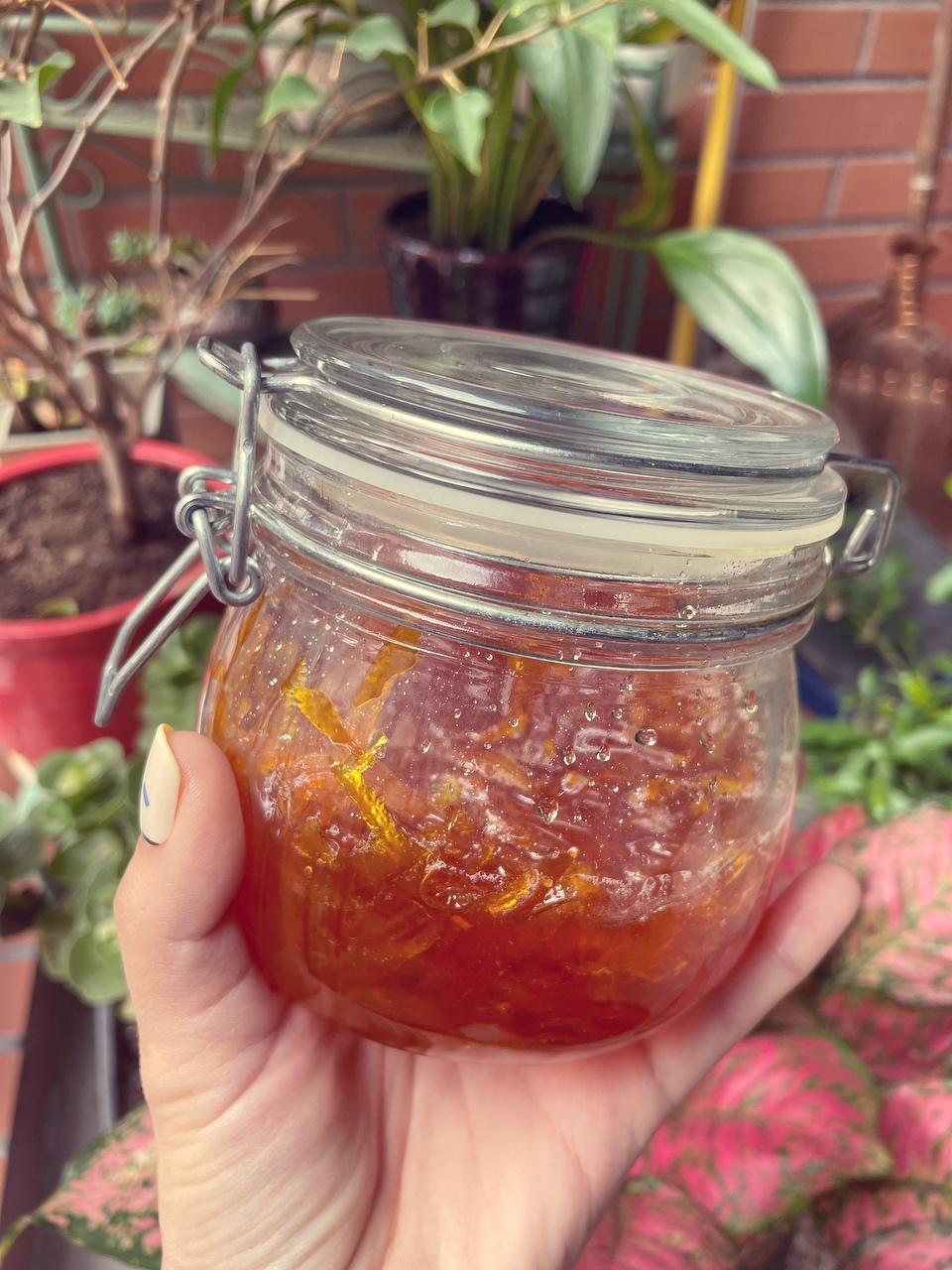 新年聚会必备～蜂蜜橙皮酱