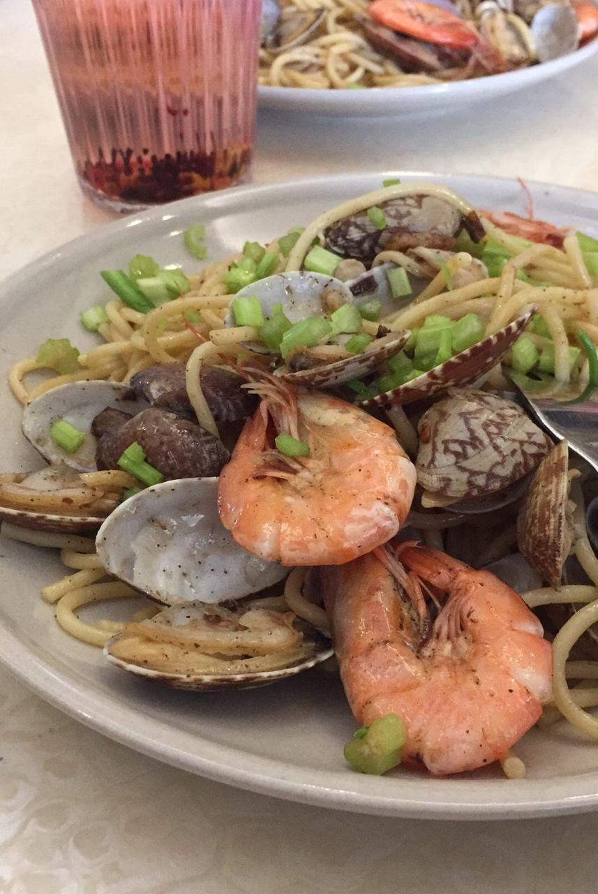 海鲜意面
