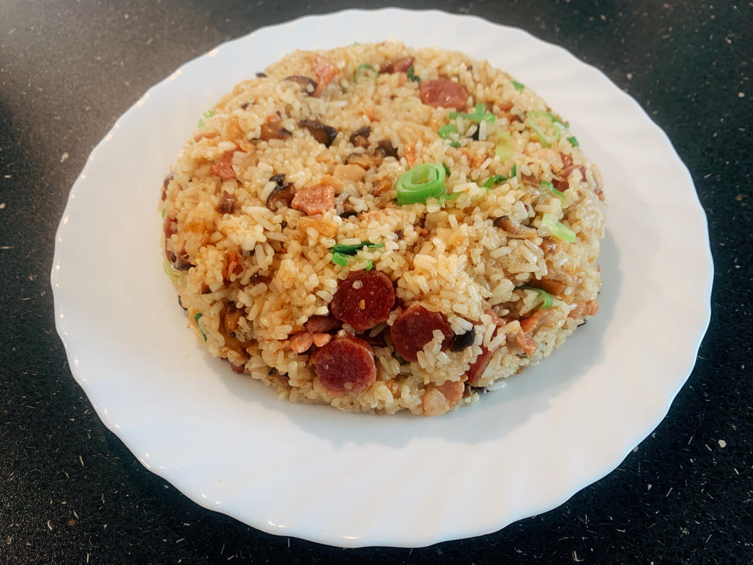 vivienx做的生炒糯米饭