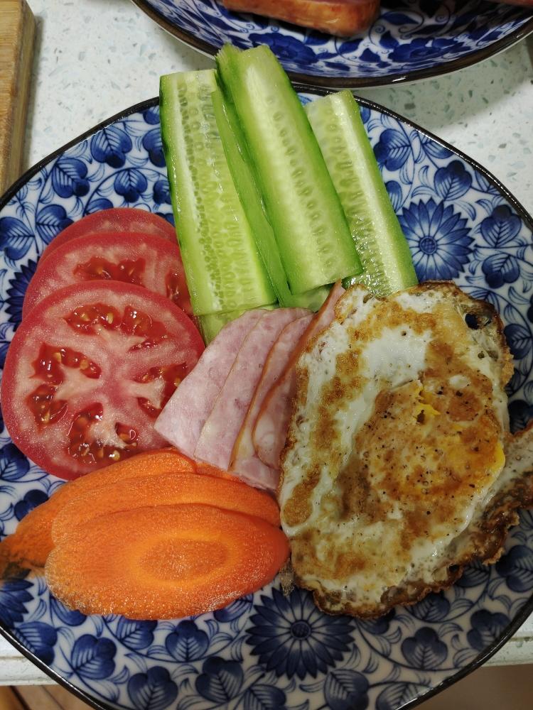 关晓彤版蔬菜三明治