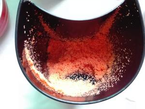 红萝卜渣香葱火腿煎蛋饼的做法 步骤1