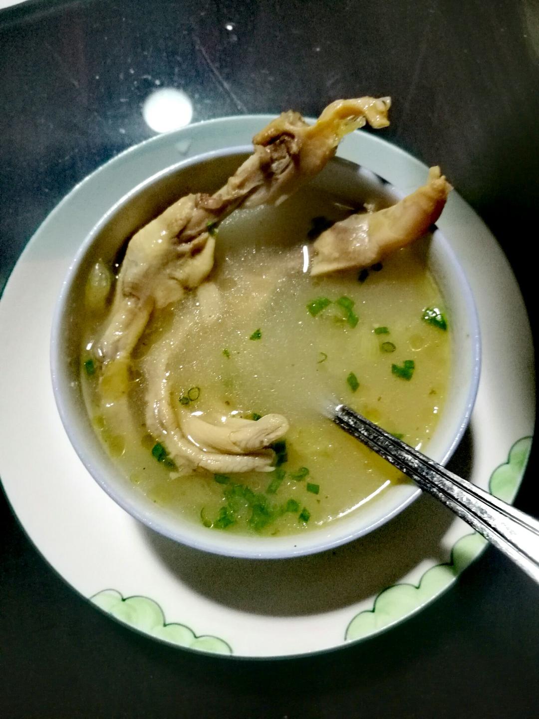 19苦藠鸭掌汤 自制糍粑android 拍摄于     