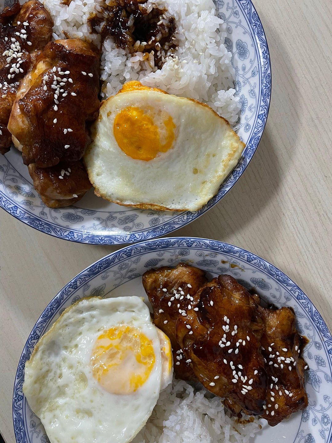 不放一滴油的照烧鸡腿饭