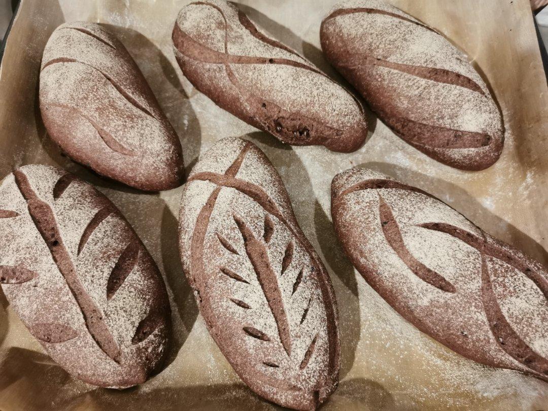 巧克力软欧包(无糖)