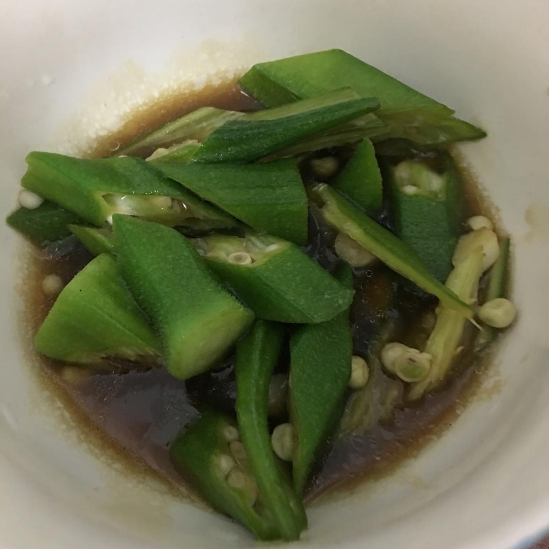 蚝油秋葵