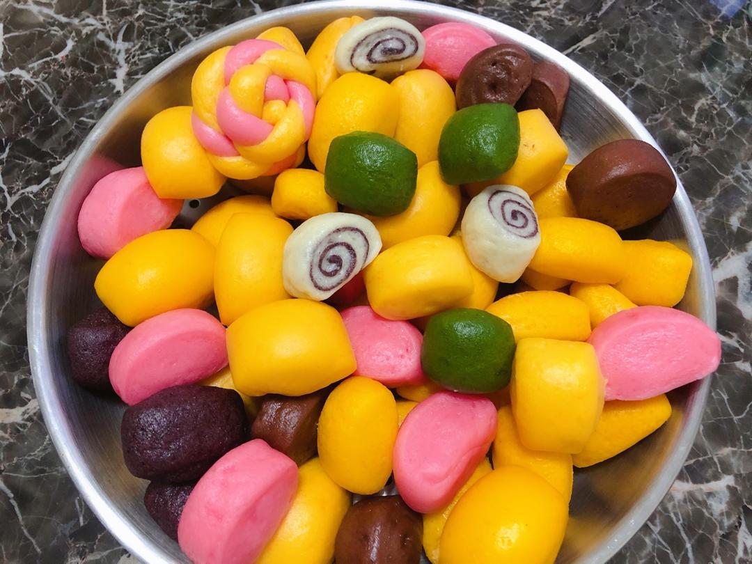 果蔬牛奶小馒头