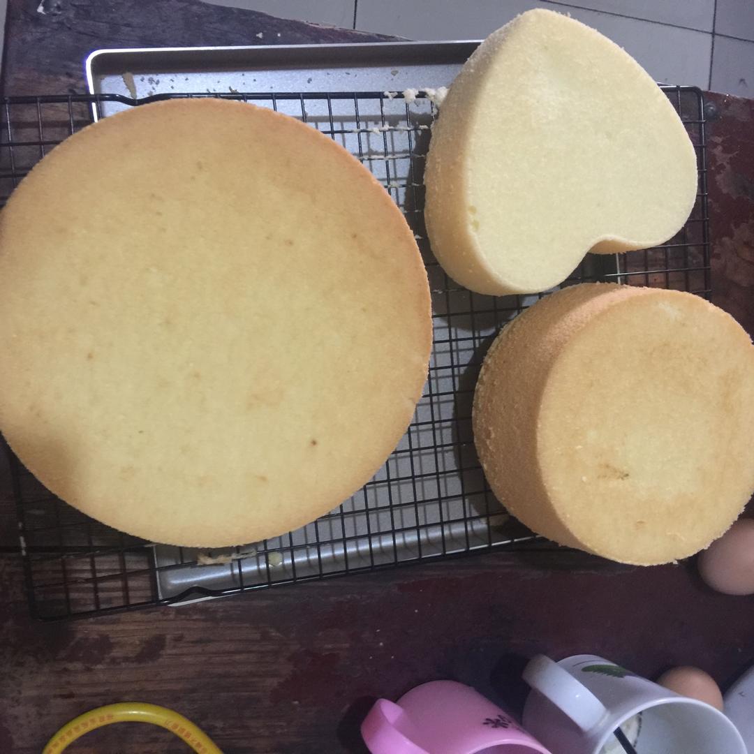 八寸戚风蛋糕