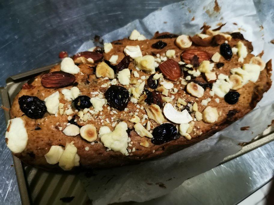 香蕉核桃磅蛋糕 Banana & Walnut Pound Cake