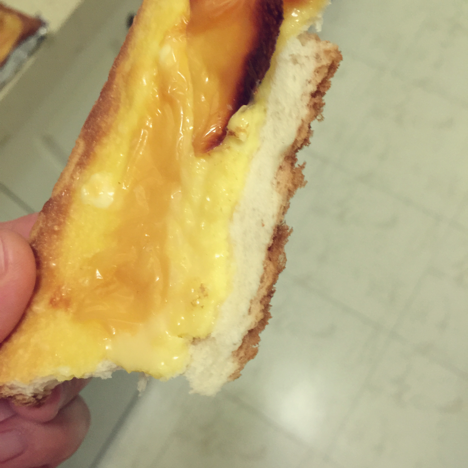 乳酪厚片（消耗吐司，奶油奶酪）