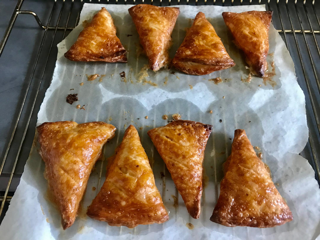 手抓饼版苹果派