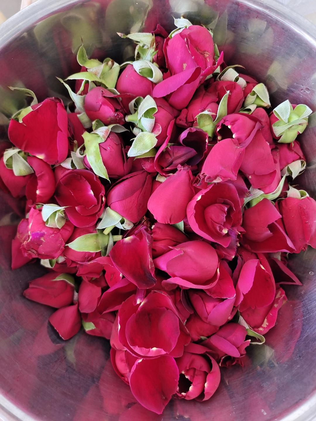 纯手工自制风靡云南的鲜花饼馅料——玫瑰酱