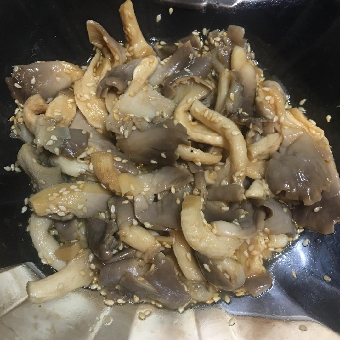 凉拌秀珍菇