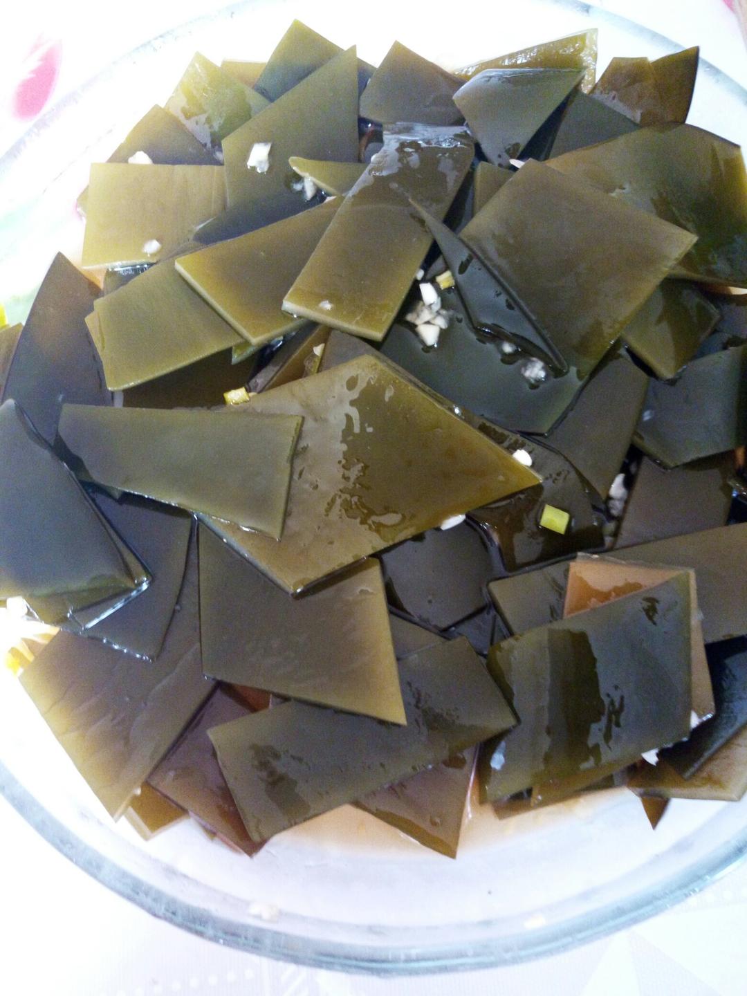 简单美味的酸辣海带块