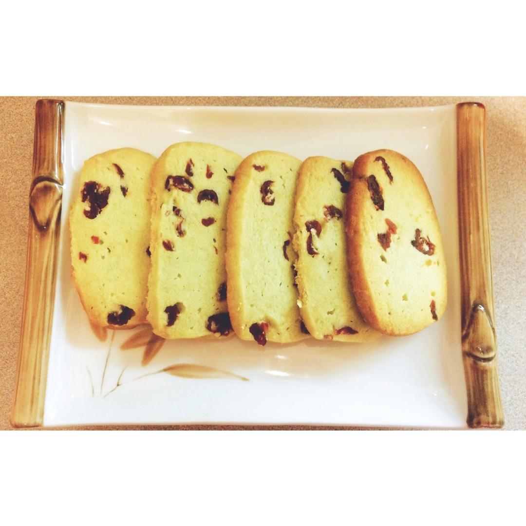抹茶蔓越莓饼干