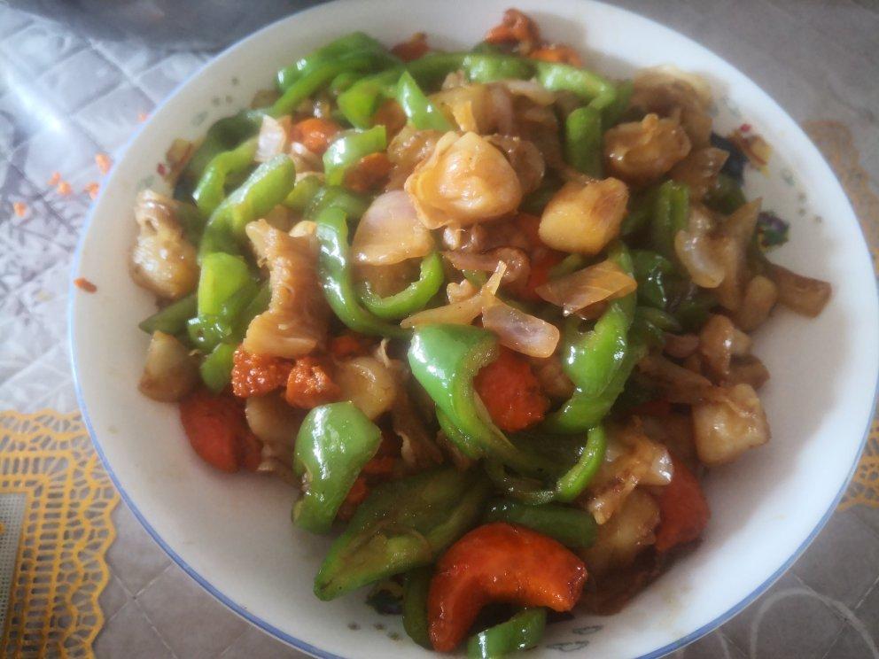 拌米饭賊好吃——扇贝肉炒辣椒