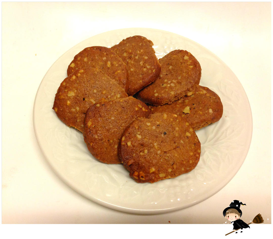 可可核桃饼干 香酥松脆的小饼干的做法