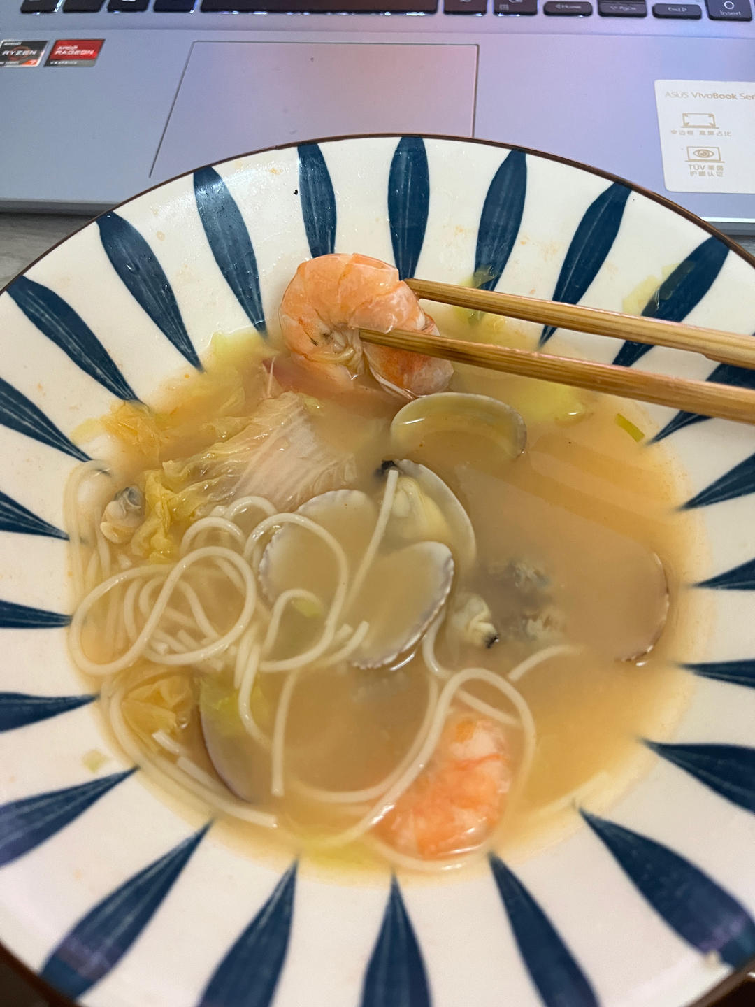 鲜虾面