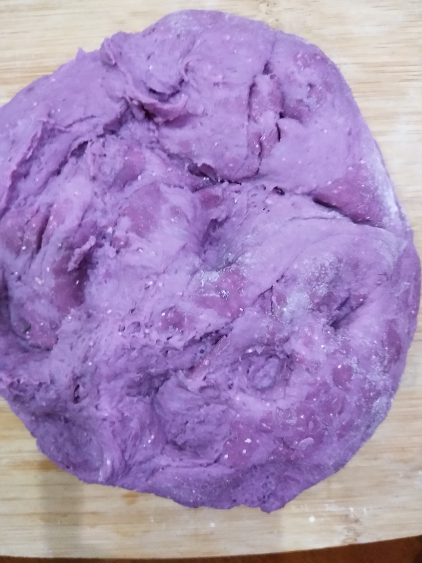紫薯牛奶馒头的做法 步骤3