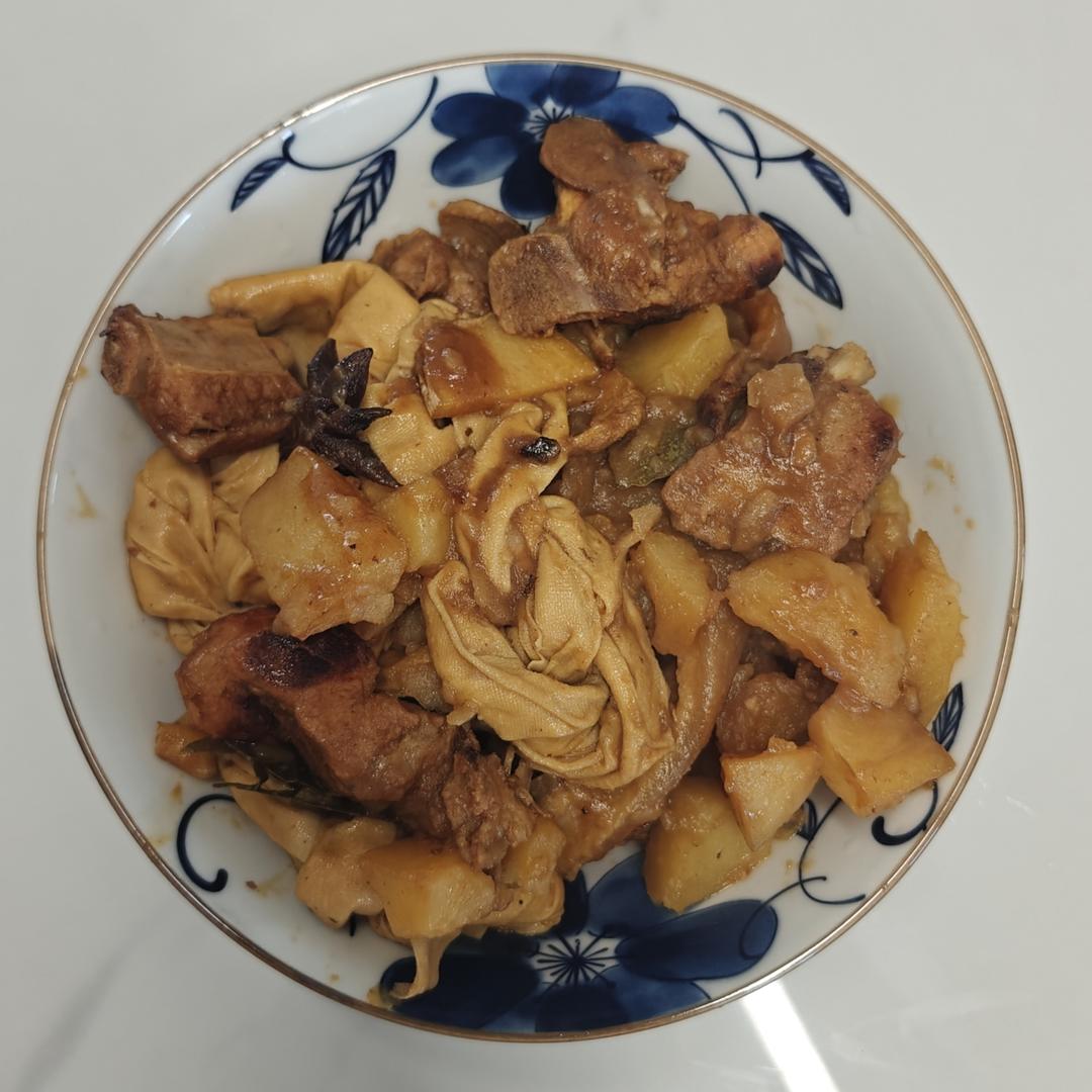 🔥巨好吃的红烧排骨炖土豆❗️懒人版轻松做拿手菜