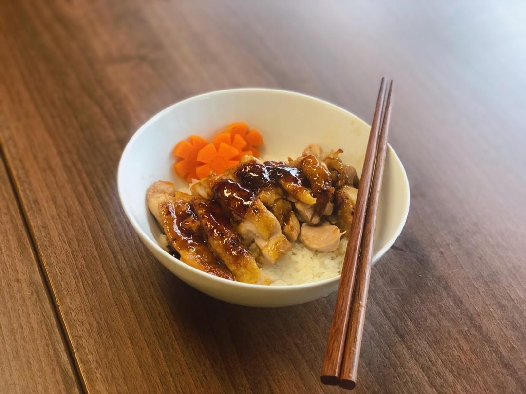 照烧鸡腿饭
