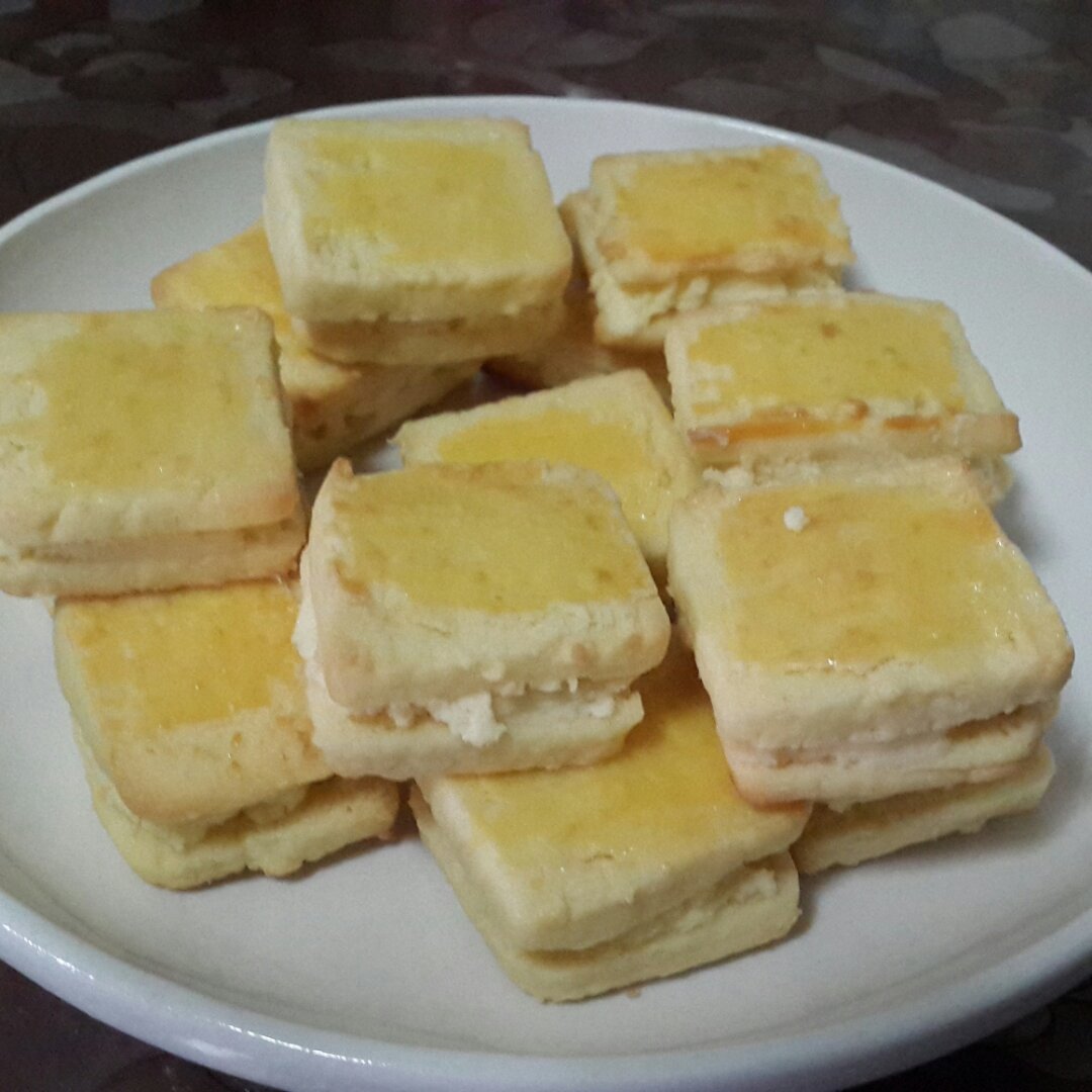 乳酪奶油夹心酥饼