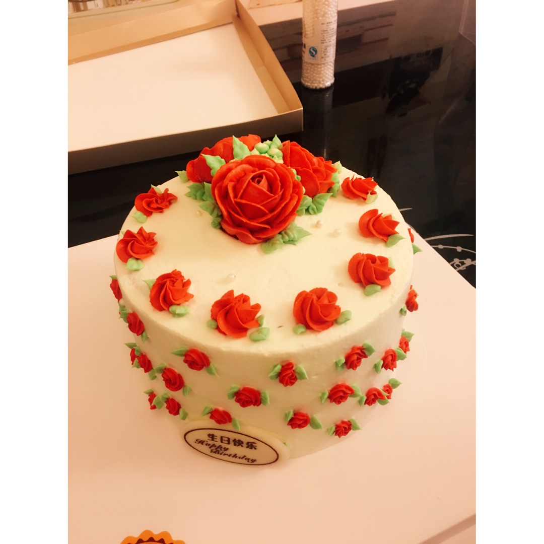 韩式裱花蛋糕