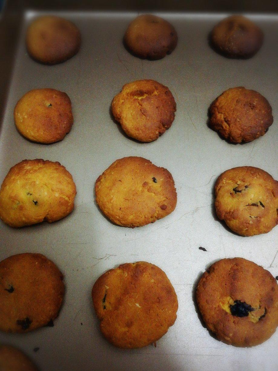 椰子油蔓越莓大曲奇