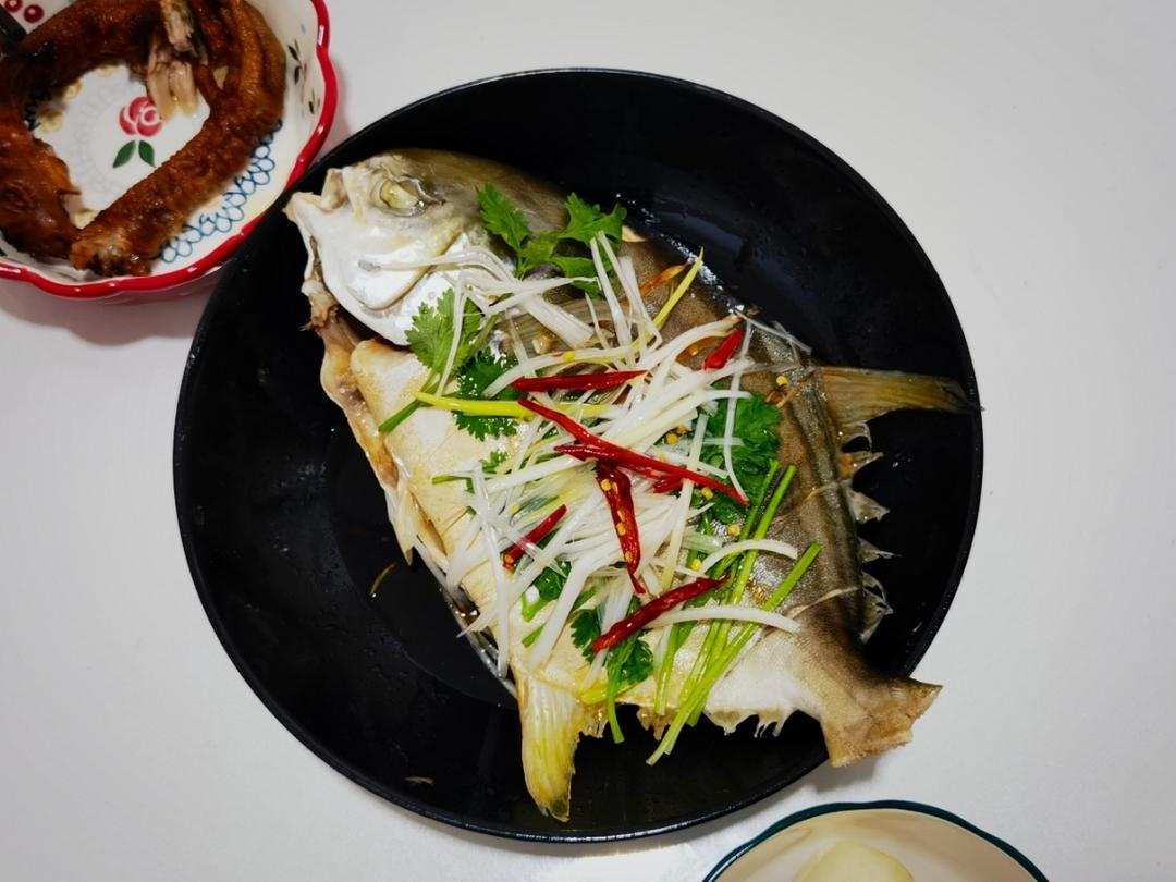 清蒸金昌鱼 极简版