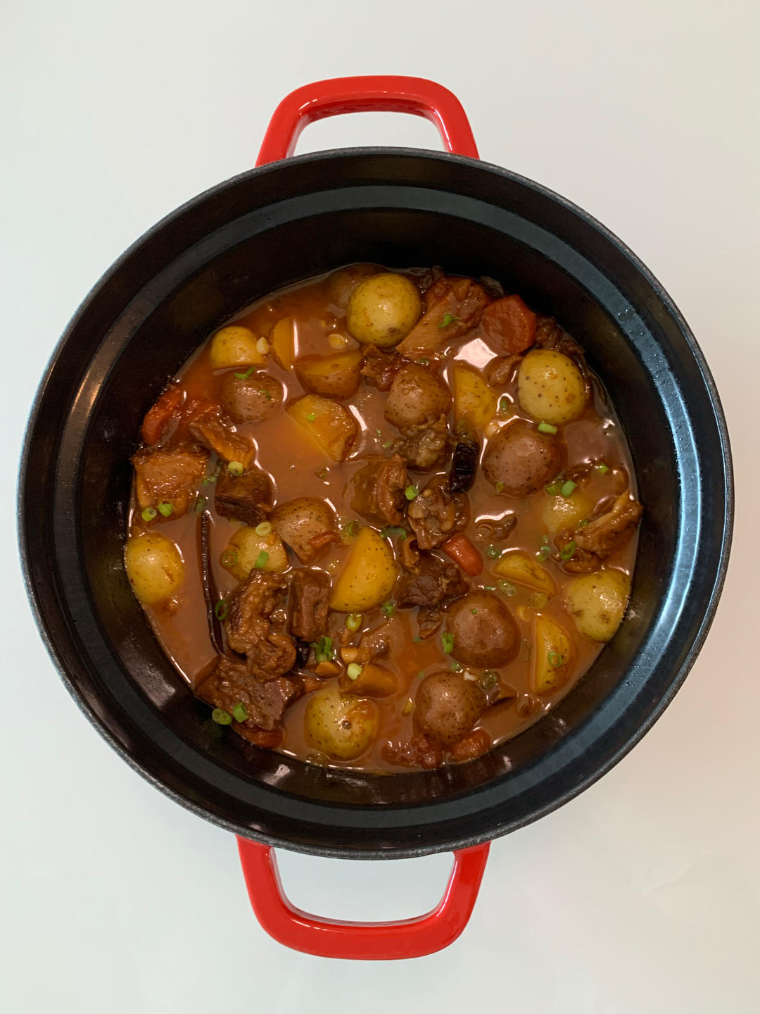 番茄土豆炖牛腩