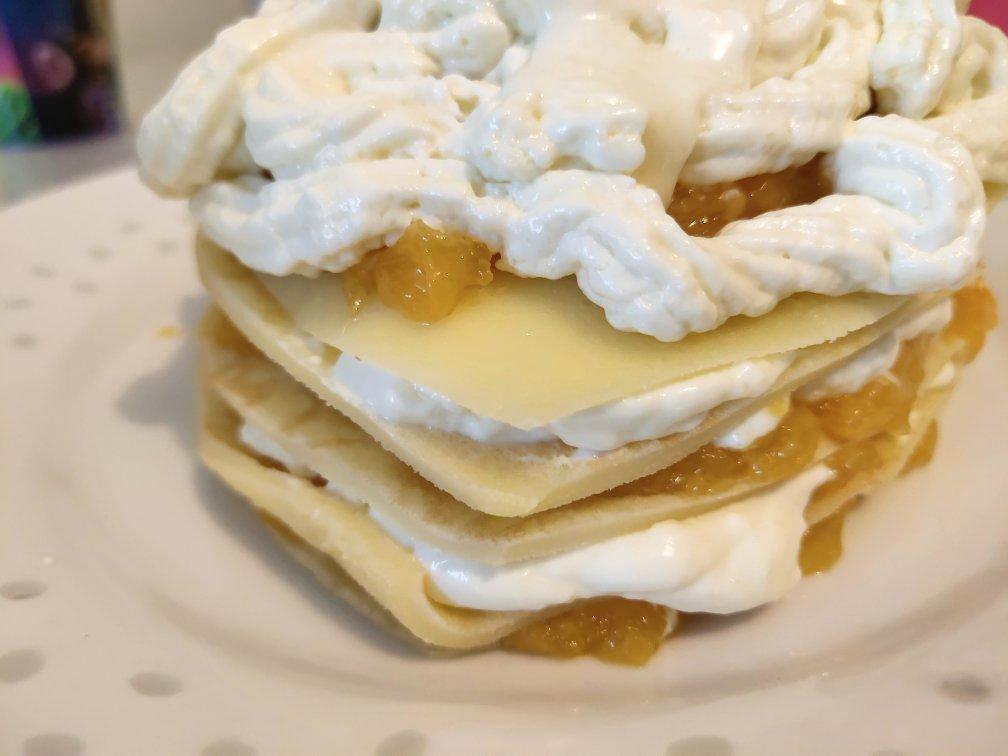 芒果千层蛋糕，100%成功告别煎皮无能