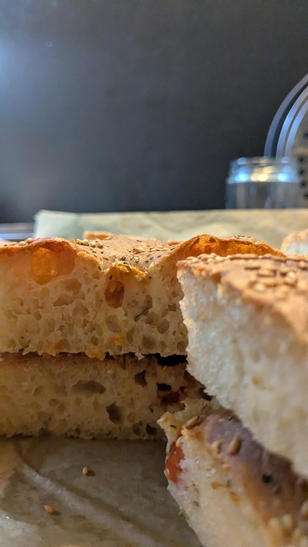 『研究了2年的完美食谱』最简单的免揉佛卡夏