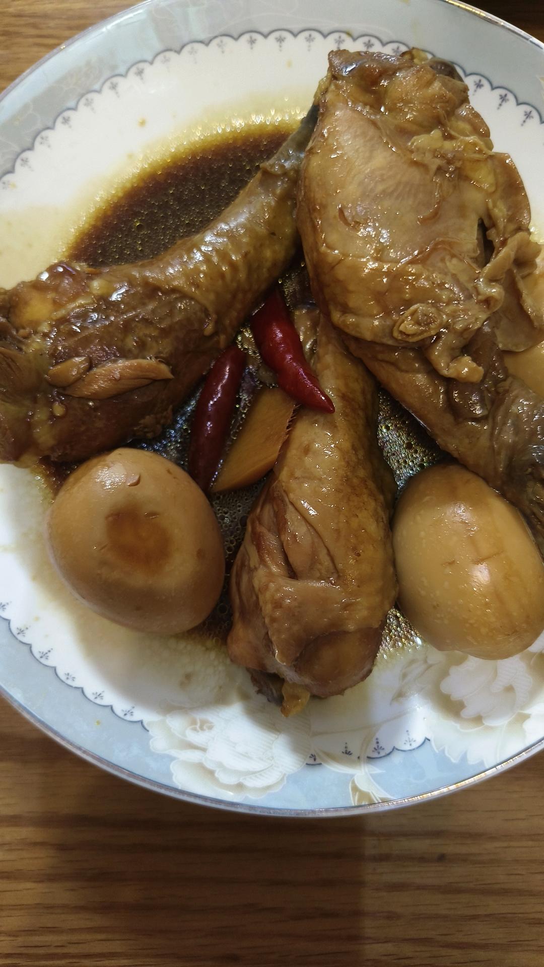 爆好吃的卤鸡腿 卤蛋❗电饭煲 炒锅都可以做~