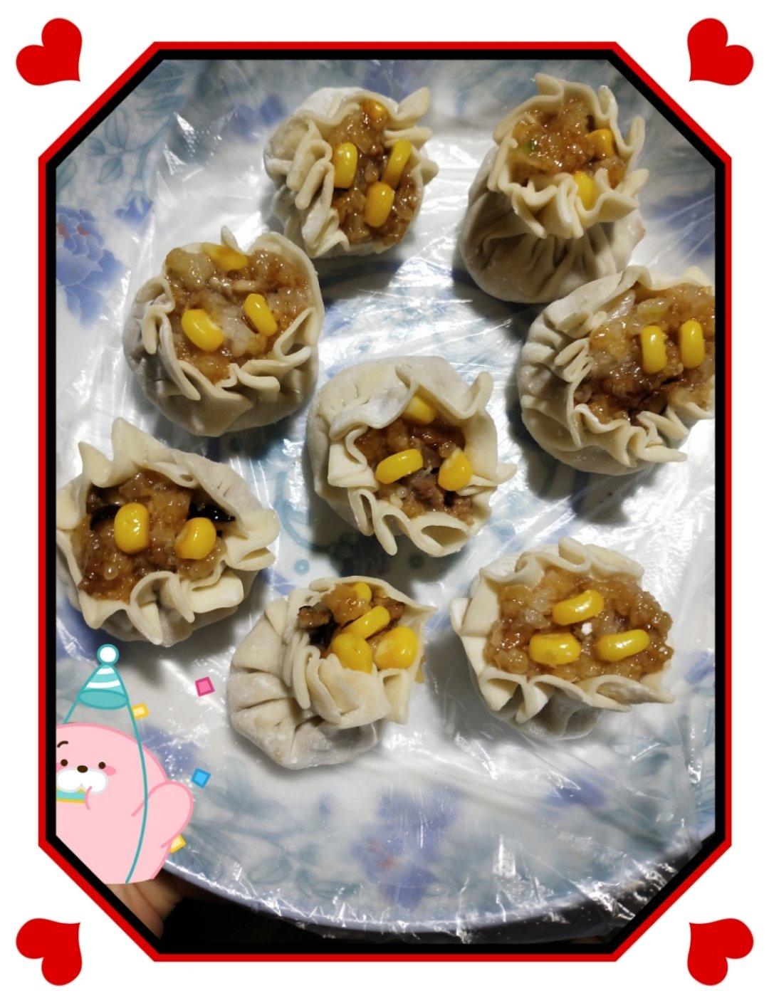 简易糯米烧卖（附烧卖包法）