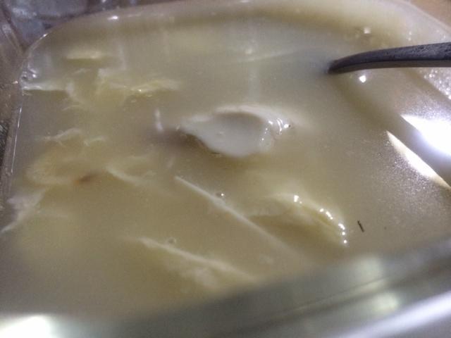 虾米豆腐蛋花汤的做法