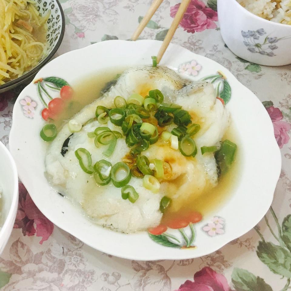 清蒸银鳕鱼