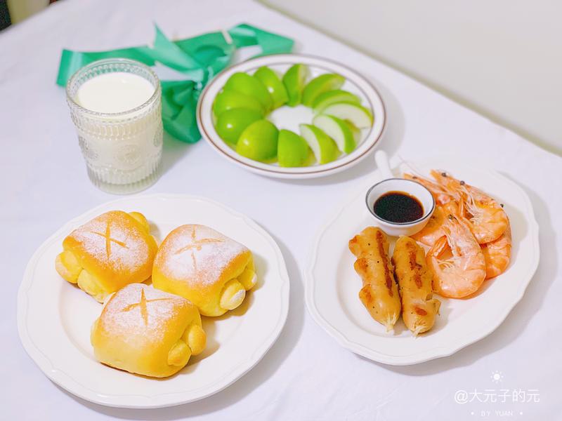 纯奶手撕吐司的做法 步骤1