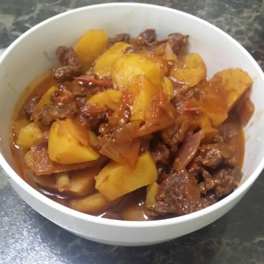 土豆炖牛肉