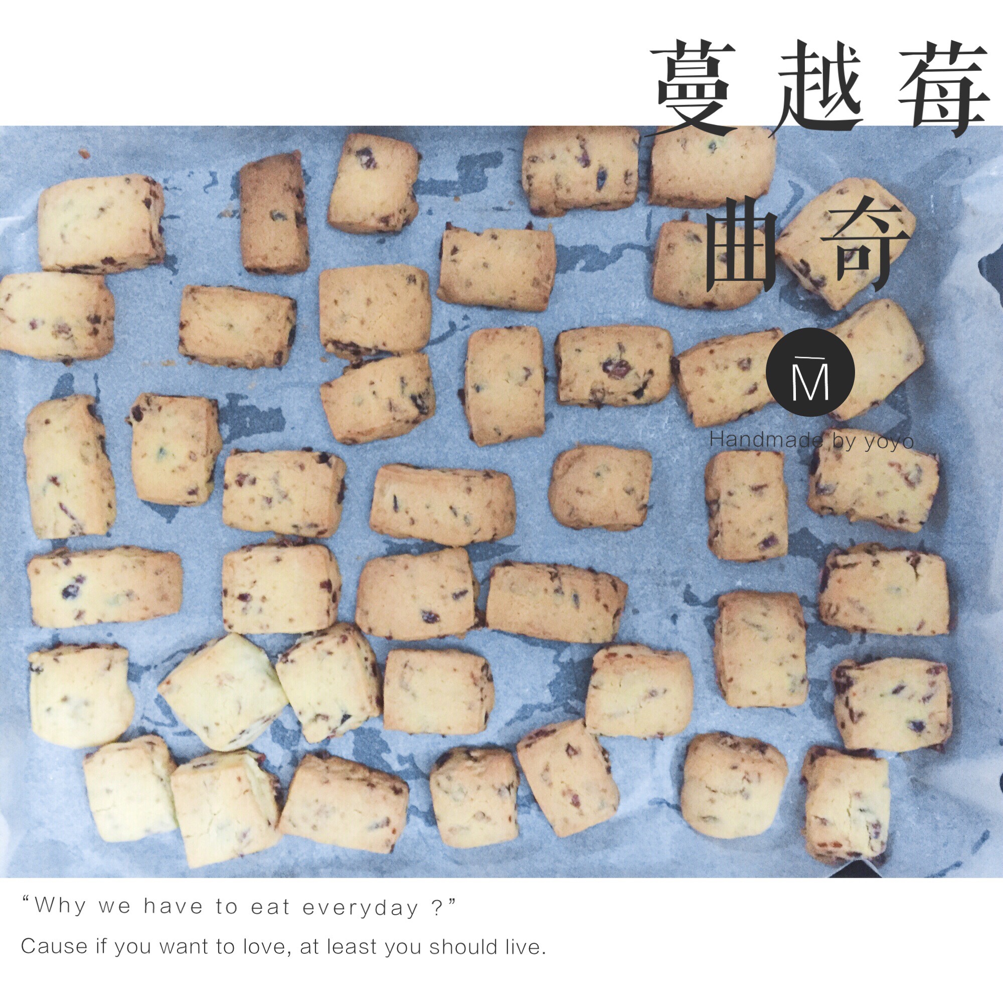 《Tinrry+》蔓越莓曲奇（超简单曲奇配方）