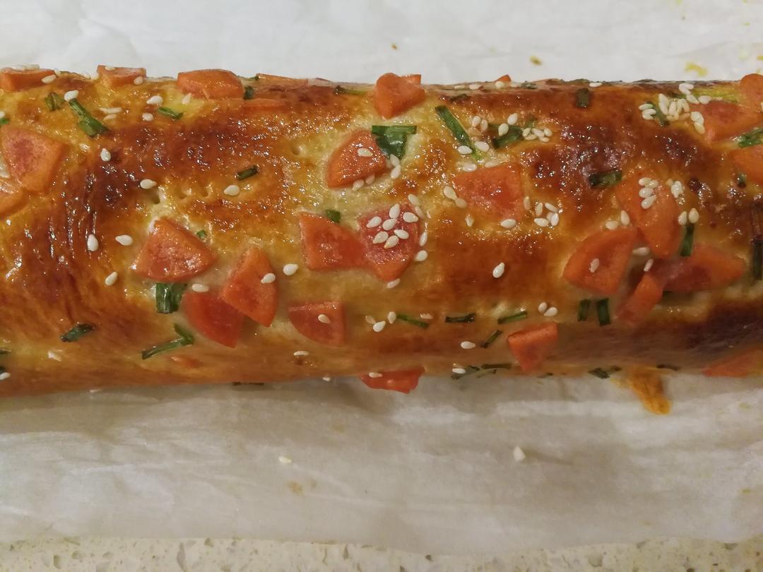 圆滚滚的肉松卷！