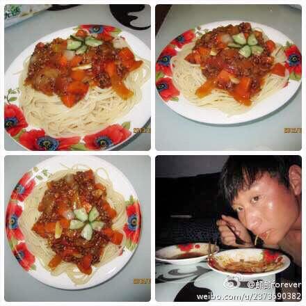 番茄肉酱意大利面