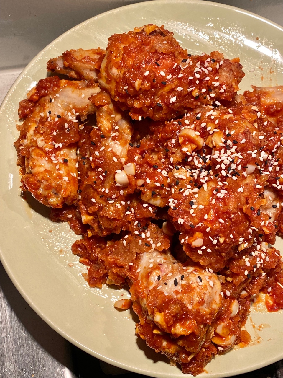 生酮韩式炸鸡的做法