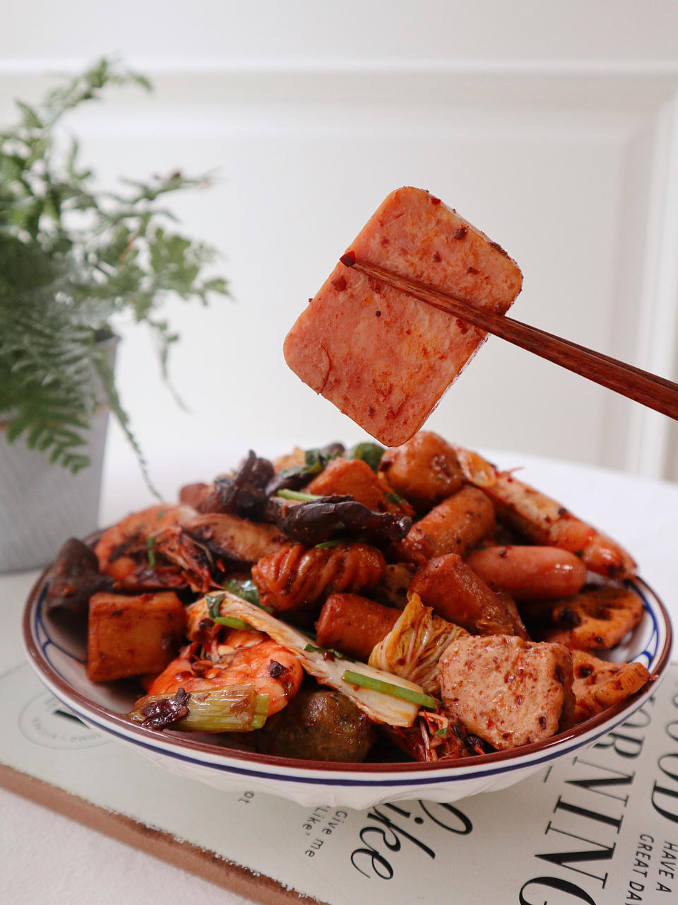 🔥懒人版麻辣香锅｜专治夏天没胃口🌶️