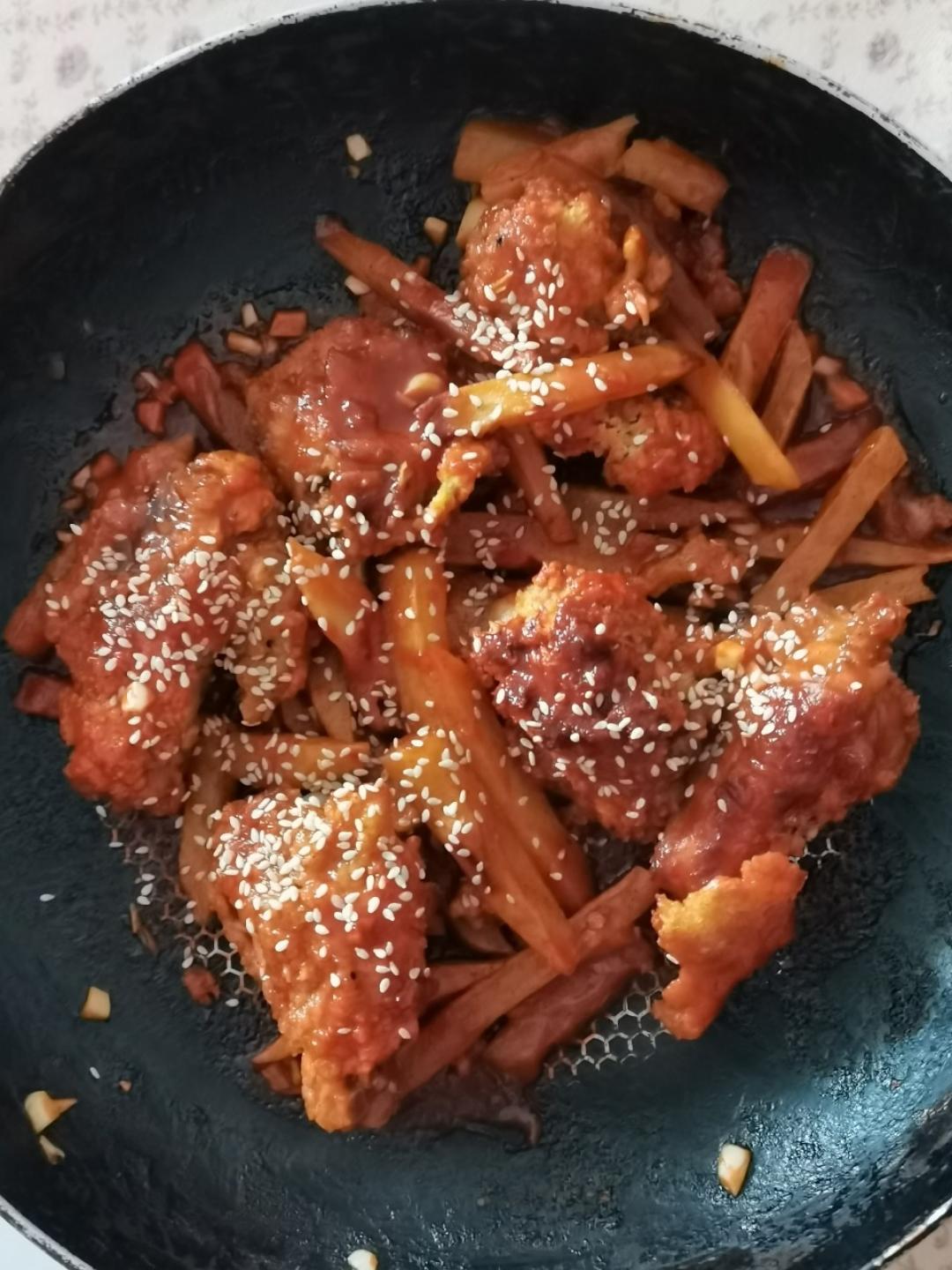 韩式炸鸡（低脂烤箱版）