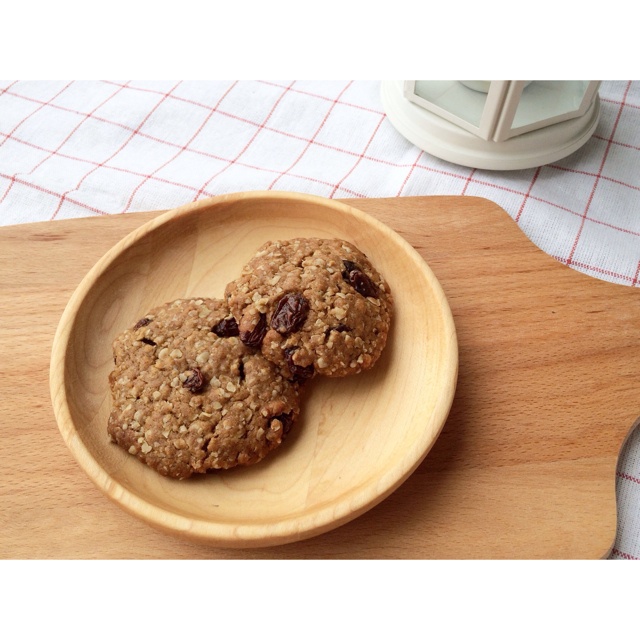 完美软版葡萄干燕麦饼干（超级好吃啊）